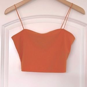 Forever 21 Ribbed Crop Top (M)